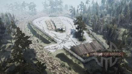 Вырубка трелевочной зоны 2 v1.6 для MudRunner
