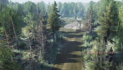 Лес для Spintires MudRunner