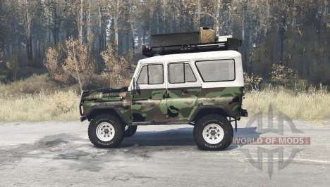 УАЗ 469 Трофи для Spintires MudRunner