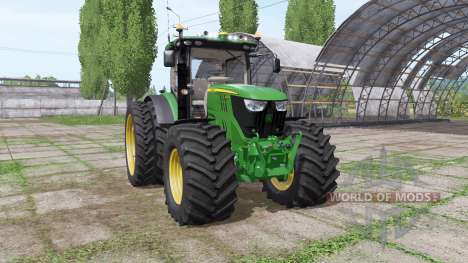 John Deere 6175R v2.1 для Farming Simulator 2017