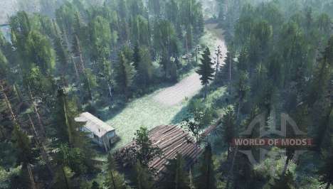 Лес для Spintires MudRunner