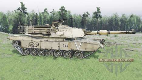 M1A1 Abrams для Spin Tires