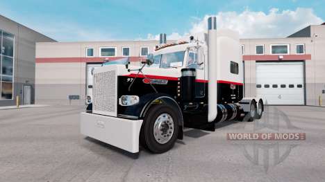 Скин Pyle Transportation Inc. на Peterbilt 389 для American Truck Simulator