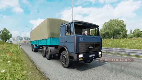 Russian traffic pack v1.8 для Euro Truck Simulator 2
