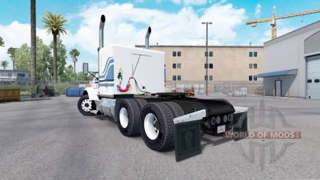 Скин MTV на тягач Kenworth T800 для American Truck Simulator