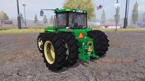 John Deere 8400 v4.0 для Farming Simulator 2013