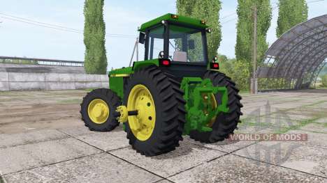 John Deere 4560 v1.3 для Farming Simulator 2017