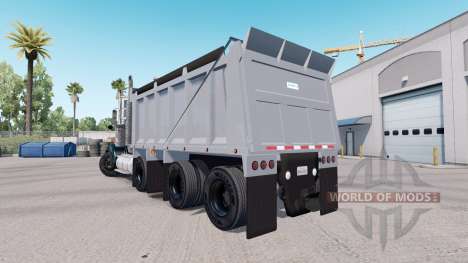 Kenworth W900 dump truck v1.1 для American Truck Simulator