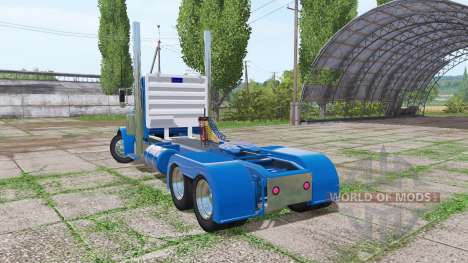 Peterbilt 388 Day Cab v2.0 для Farming Simulator 2017