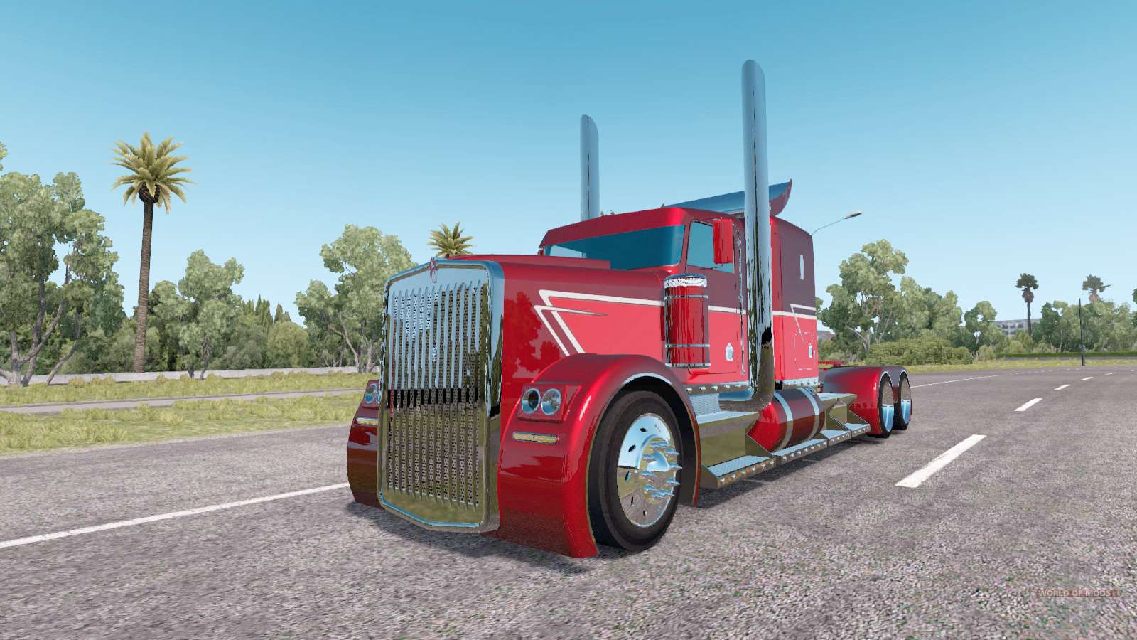 Мод "Kenworth Phantom" для American Truck Simulator. 