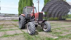 МТЗ 82 Беларус v3.3 для Farming Simulator 2017