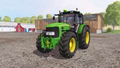 John Deere 7430 Premium green для Farming Simulator 2015