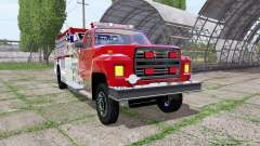 Ford F-700 fire truck для Farming Simulator 2017