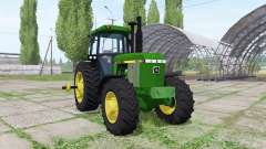 John Deere 4055 для Farming Simulator 2017