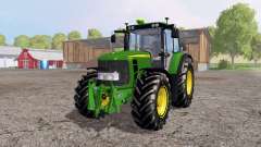 John Deere 6930 Premium green yellow для Farming Simulator 2015
