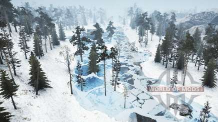 Зима-Сибирь v1.1 для MudRunner
