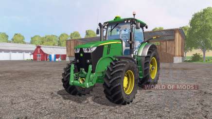 John Deere 7200R green yellow для Farming Simulator 2015
