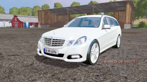 Mercedes-Benz E 350 CDI Estate (S212) 2009 для Farming Simulator 2015