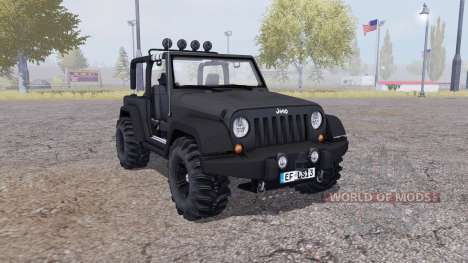 Jeep Wrangler (JK) v2.1 для Farming Simulator 2013