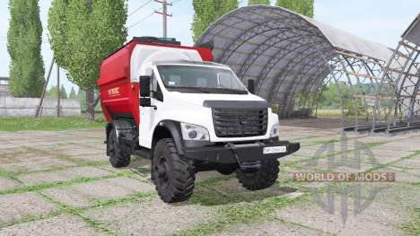 ГАЗ ГАЗон Next (C41R13) 2014 кормосмеситель для Farming Simulator 2017