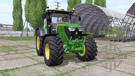 John Deere 6145R v2.7 для Farming Simulator 2017