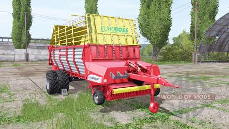 POTTINGER EUROBOSS 330 T twin tires v1.5 для Farming Simulator 2017