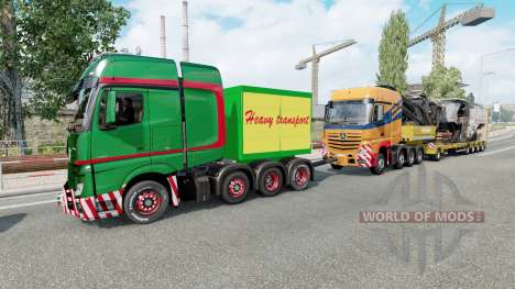 Heavy Haulage Convoy для Euro Truck Simulator 2