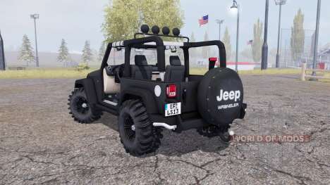 Jeep Wrangler (JK) v2.1 для Farming Simulator 2013