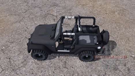 Jeep Wrangler (JK) v2.2 для Farming Simulator 2013