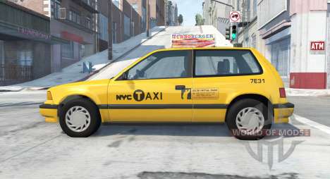 Ibishu Covet New York Taxi v0.12 для BeamNG Drive