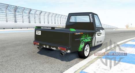 Ibishu Pigeon more parts v8.01 для BeamNG Drive