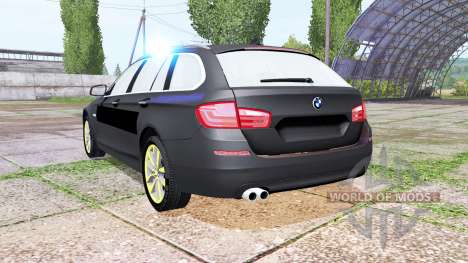 BMW 530d Touring (F11) undercover police для Farming Simulator 2017