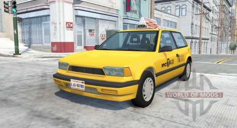 Ibishu Covet New York Taxi v0.12 для BeamNG Drive