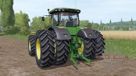 John Deere 6195R v3.1 для Farming Simulator 2017