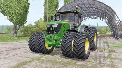 John Deere 6175R v3.0 для Farming Simulator 2017