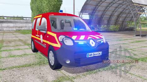 Renault Kangoo Extrem 2013 Sapeurs-Pompiers для Farming Simulator 2017