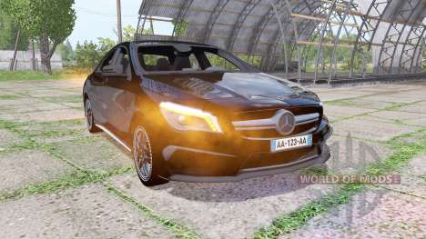 Mercedes-Benz CLA 45 AMG (C117) Black Edition для Farming Simulator 2017