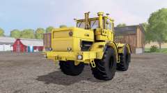 Кировец К 700А жёлтый 4x4 для Farming Simulator 2015