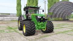 John Deere 6135R v2.6 для Farming Simulator 2017