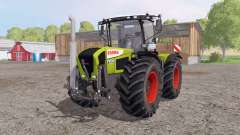 CLAAS Xerion 3300 Trac VC green red для Farming Simulator 2015