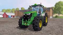 John Deere 7200R 4x4 для Farming Simulator 2015