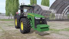 John Deere 8400R v2.3 для Farming Simulator 2017
