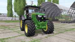 John Deere 6145R v2.7 для Farming Simulator 2017