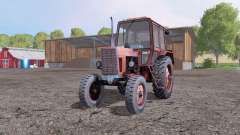 МТЗ 80 Беларус 4x4 красный для Farming Simulator 2015