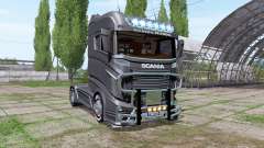 Scania R1000 black для Farming Simulator 2017