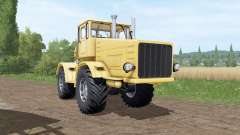 Кировец К 700 жёлтый для Farming Simulator 2017