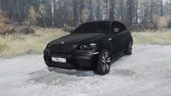 BMW X6 M black для MudRunner