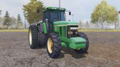 John Deere 7800 v1.1 by Bassrat для Farming Simulator 2013