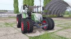 Fendt 714 Vario SCR double narrow для Farming Simulator 2017
