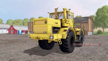 Кировец К 700А жёлтый 4x4 для Farming Simulator 2015